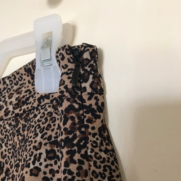 1. State Leopard Print Skirt - Picture 5 of 7